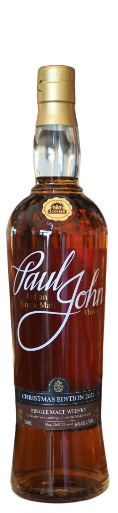 2021 Paul John Christmas Edition Single Malt Whisky 750ml