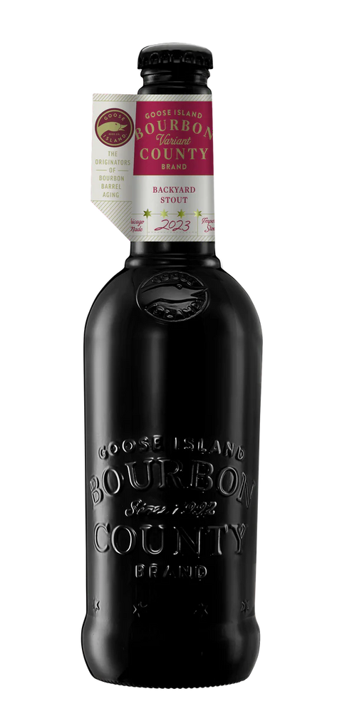 2023 Goose Island Bourbon County Backyard Rye Brand Stout Beer 16.9-Oz