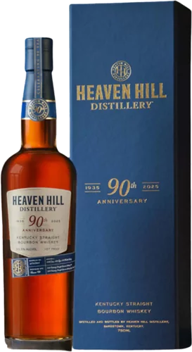 2025 Heaven Hill 90th Anniversary Historic Tribute 9 Year Bourbon Old  Kentucky Straight Bourbon Whiskey 750ml