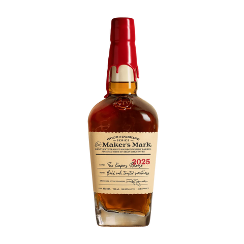 2025 Maker's Mark The Keeper's Release Wood Finishing Series Limited Release Kentucky Straight Bourbon Whiskey 750ml