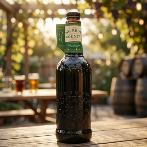 2025 Goose Island Bourbon County Brand Reserve Rye Brand Stout Beer 500ml