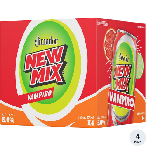 El Jimador New Mix Vampiro Tequila Cocktail 4-Pack