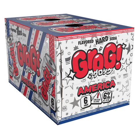 Grog America Hard Soda Can 6-Pack