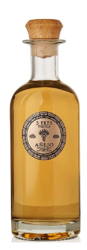 3 Tres Anejo Tequila 750ml