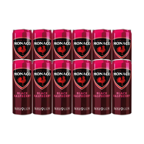 Monaco Black Raspberry Cocktail 355ml 12-Pack
