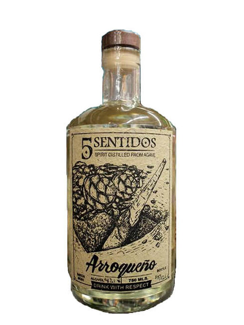 5 Sentidos Arroqueno Agave Spirit 750ml