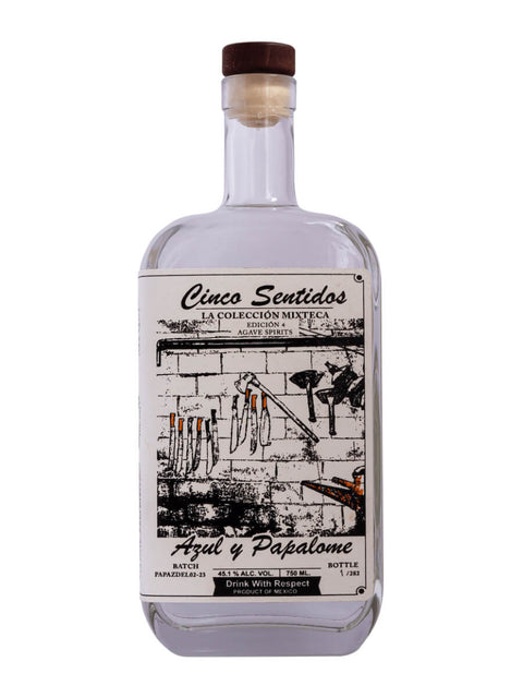 5 Sentidos Azul y Papalome Agave Spirit 750ml