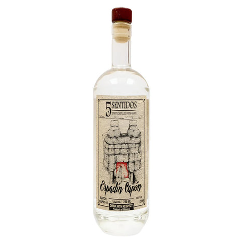5 Sentidos Espadin Agave Spirit 750ml
