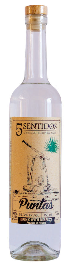 5 Sentidos Espadin Puntas 750ml