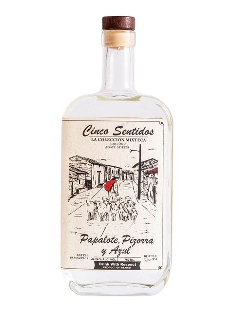 5 Sentidos Papalote Pizorra Azul Agave Spirit 750ml