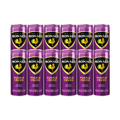 Monaco Purple Crush Cocktail 355ml Can 12-Pack