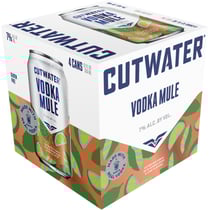 Cutwater Spirits Vodka Mule 4-Pack Can