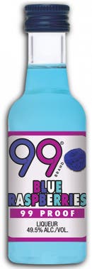 99 Brand Blue Raspberries Liqueur 50ml