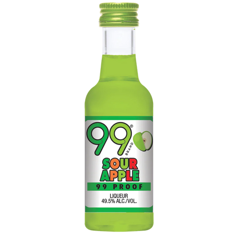99 Brand Sour Apple Liqueur 50ml