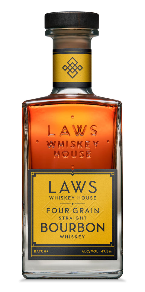 A.D. Laws Four Grain Straight Bourbon Whiskey 750ml