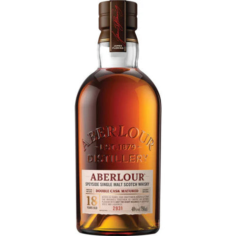 Aberlour Double Cask 18 Year Old Single Malt Scotch Whisky 750ml