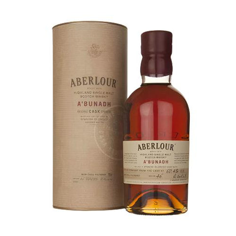 Aberlour a'Bunadh Cask Strength Single Malt Scotch Whisky 750ml