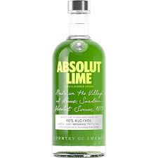 Absolut Lime Flavored Vodka 750ml