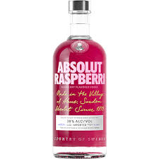 Absolut Raspberri - Raspberry Flavored Vodka 750ml