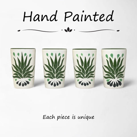 Agave Design Shot Glasses 4-Oz 4-Pack