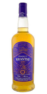 Amrut Kranthi Indian Single Malt Whisky 750ml