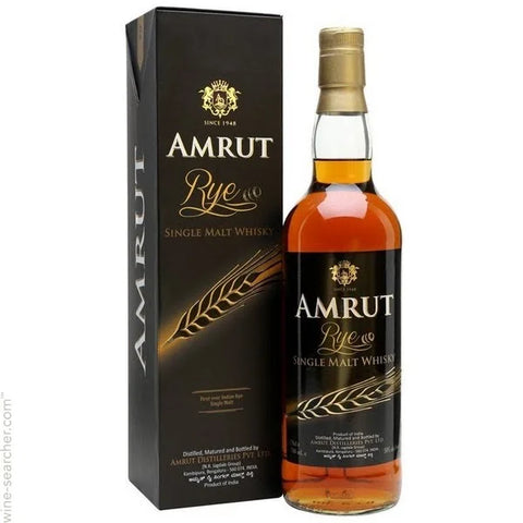 Amrut Malted Indian Single Malt Rye Whisky 750ml