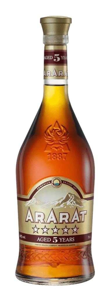 Ararat 5 Stars V.S. 5 Year Old Brandy 750ml