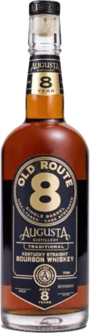 Augusta Distillery Old Route 8 Cask Strength 8 Year Old Straight Bourbon Whiskey 750ml