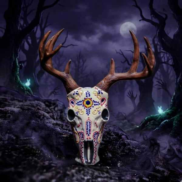Azulejos Trophy Head Antlers White Anejo Tequila 750ml