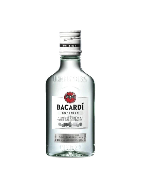 Bacardi Carta Blanca Superior White Rum 200ml