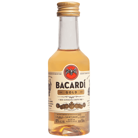 Bacardi Carta Oro Superior Gold Rum 50ml