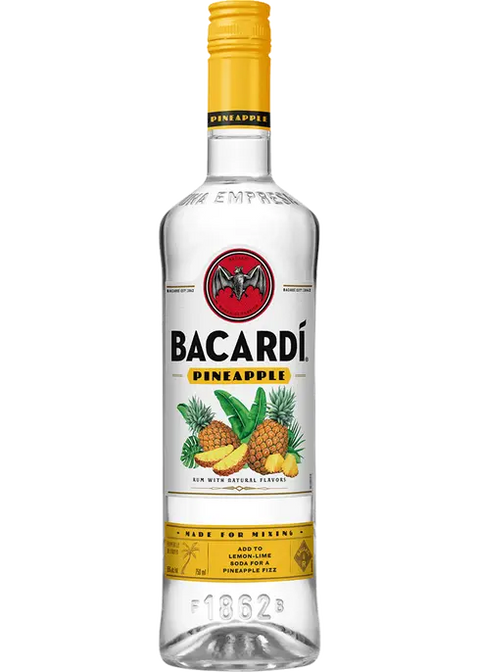 Bacardi Pineapple Fusion Rum 750ml