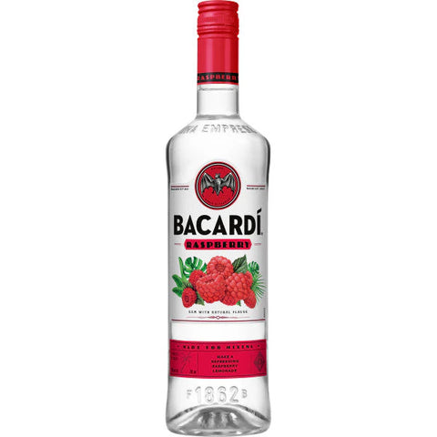 Bacardi Raspberry Flavored Rum 750ml
