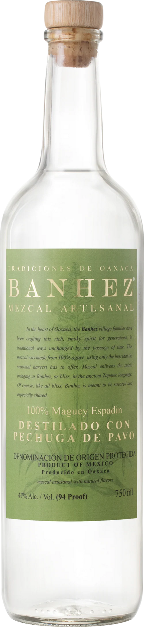 Banhez Pechuga Mezcal Joven 750ml