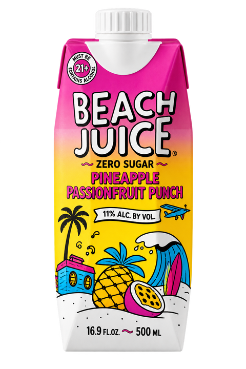 Beach Juice Pineapple Passion Punch 500ml