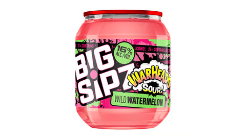 Big Sipz Warheads Sour Wild Watermelon 200ml