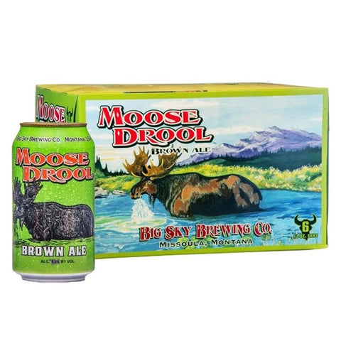 Big Sky Moose Drool Brown Ale Beer Can 6-Pack
