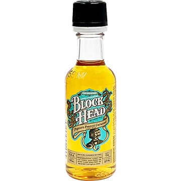 Block Head Popcorn Peanut Caramel Flavored Whiskey 50ml