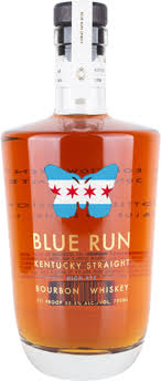 Blue Run High Rye Chicago Butterfly Kentucky Straight Bourbon Whiskey 750ml