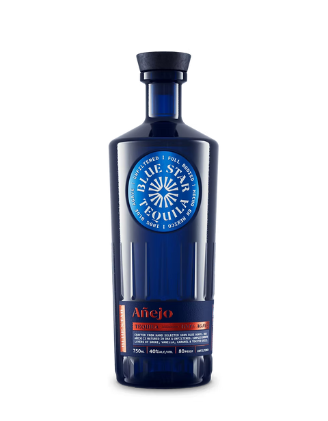 Blue Star Anejo Tequila 750ml