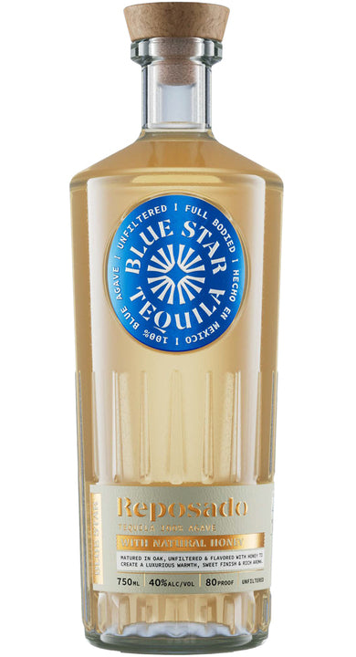 Blue Star Honey Reposado Tequila 750ml
