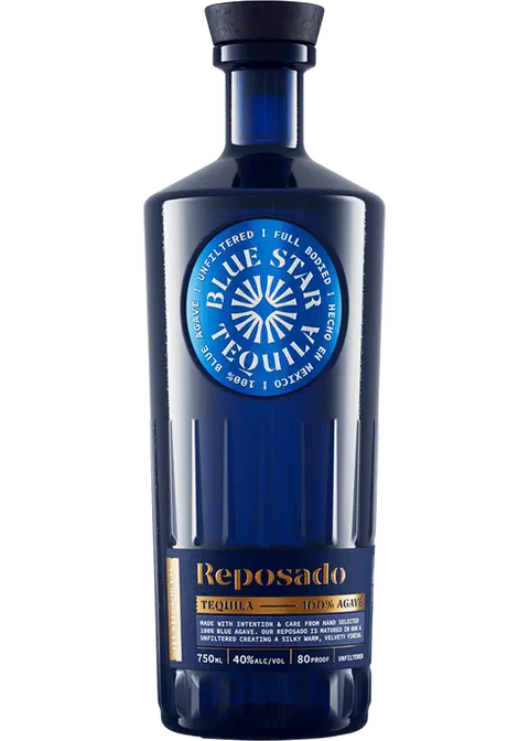 Blue Star Reposado Tequila 750ml