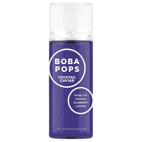 Boba Pops Cocktail Caviar Blueberry Liqueur 375ml