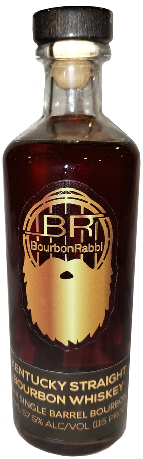 Bourbon Rabbi Honey Barrels Finish Straight Bourbon Whiskey 750ml