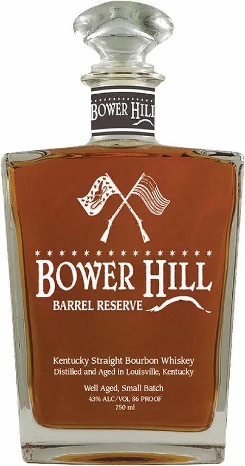 Bower Hill Barrel Reserve Straight Bourbon Whiskey 750ml