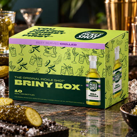 The Original Pickle Shot Vodka 50ml 10-Pack