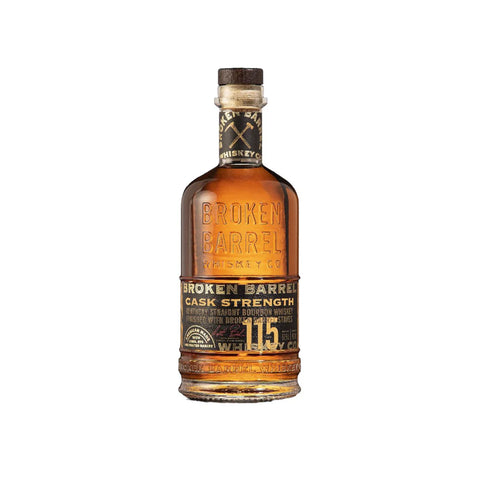 Broken Barrel Cask Strength Bourbon Whiskey 750ml
