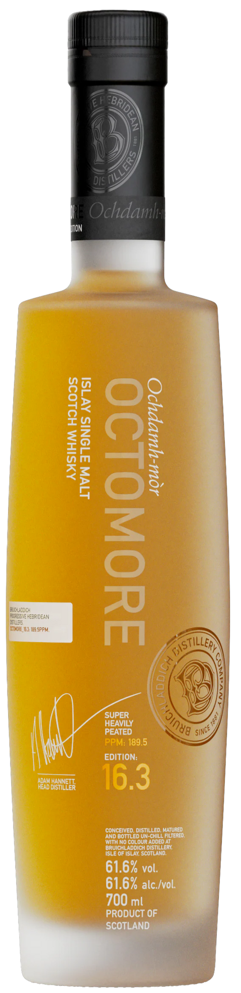 Bruichladdich Octomore Edition 16.3 Aged 5 Years Single Malt Scotch Whisky 700ml