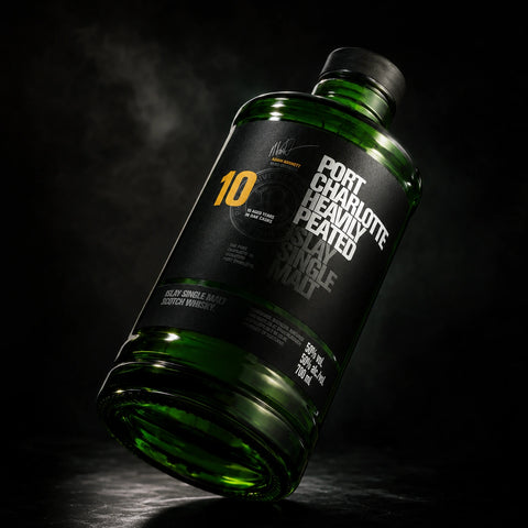 Bruichladdich Port Charlotte Heavily Peated 10 Year Old Single Malt Scotch Whisky 750ml