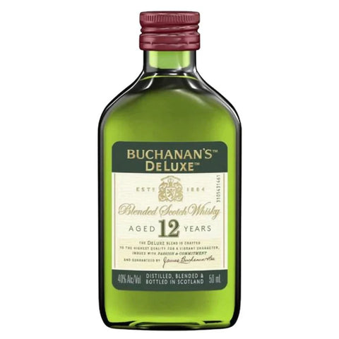 Buchanan's De Luxe 12 Year Old Blended Scotch Whisky 50ml